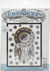Design Works/Zenbroidery Stamped Embroidery Kit 14"X18"-Trendy Dream Catcher DW4036 - 021465040363
