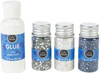 American Crafts Color Pour Glitter Mix-In Kit 4/Pkg-Galaxy Surge - 348485