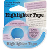6 Pack Lee Products Highlighter Tape .5"X393"-Purple 134-80 - 084417134800