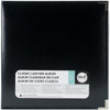 We R Classic Leather D-Ring Album 8.5"X11"-Black WRRING8-60127 - 633356601272