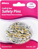 Allary Safety Pins 100/Pkg-Assorted Sizes 320A - 750557003206