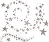 Sizzix Thinlits Dies By Tim Holtz 9/Pkg-Swirling Stars - 663095