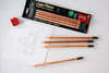 General Pencil Cedar Pointe Graphite Pencils 5/Pkg-W/Sharpener 333S4BP