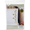 Tobin Stamped For Embroidery Pillowcase Pair 20"X30"-Hummingbird - T232091 - 021465320915