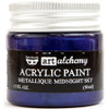 Finnabair Art Alchemy Acrylic Paint 1.7 Fluid Ounces-Metallique Midnight Sky AAAP-64450 - 655350964450