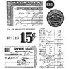 Tim Holtz Cling Stamps 7"X8.5"-Etcetera - CMS-302