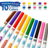 Crayola Ultra-Clean Fine Line Washable Markers 10/Pkg-Classic Colors - 58-7852