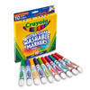 Crayola Ultra-Clean Color Max Broad Washable Markers 10/Pkg-Bold Colors 58-7853