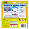 Crayola Ultra-Clean Color Max Broad Washable Markers 10/Pkg-Bold Colors 58-7853