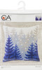 Collection D'Art Stamped Needlepoint Cushion 15.75"X15.75"-Winter Forest CD5304 - 4744251016941