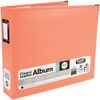 We R Classic Leather D-Ring Album 12"X12"-Coral WRRING12-60906