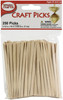 Pepperell Crafts Craft Picks 250/Pkg-3.5"X0.125" - WP13 - 725879100131