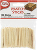 Pepperell Crafts Match Sticks 150/Pkg-2"X0.08" - WP14 - 725879100148