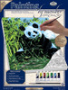 Royal Paint By Number Kit Artist Canvas Series 9"X12"-Panda PCS-6 - 090672140203