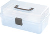 We R Craft Tool Box Translucent Plastic Storage-11.8"X6.7"X5.5" Case WR660744