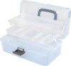 We R Craft Tool Box Translucent Plastic Storage-11.8"X6.7"X5.5" Case -WR660744