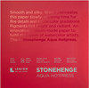 Stonehenge Aqua Block Hotpress Pad 10"X10" 15 Sheets/Pkg-White 140lb - SQH140WH - 645248440999