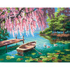 Paint Works Paint By Number Kit 14"X11"-Willow Spring Beauty 91491