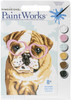 Paint Works Paint By Number Kit 8"X10"-Dog Love 73-91693 - 088677916930