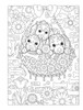 Creative Haven: Playful Puppies Coloring Book-Softcover - B6812687