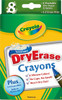 Crayola Washable Dry-Erase Crayons-Classic 8/Pkg 98-5200 - 071662098520