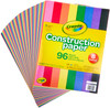 Crayola Construction Paper Pad 9"X12"-96 Sheets - 99-3000 - 071662893002