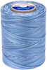 Coats Cotton Machine Quilting Multicolor Thread 1200yd-Blue Clouds - V35-0845 - 073650915123