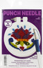 Design Works Punch Needle Kit 3.5" Round-Flower -DW221 - 021465002217