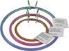 Frank A. Edmunds Spring Tension Hoop Set 3/Pkg-3.5", 5" & 7" - CNSTH355