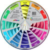 The Color Wheel Company CMY Primary Mixing Wheel-With Workbook - 8401