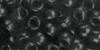 The Beadery Pony Beads 6mmX9mm 900/Pkg-Opaque Black - 750V-052