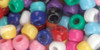 The Beadery Pony Beads 6mmX9mm 900/Pkg-Opaque Multicolor - 750V-076