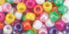 The Beadery Pony Beads 6mmX9mm 900/Pkg-Pearl Multicolor - 750V-139
