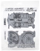 Tim Holtz Cling Stamps 7"X8.5"-Inventor #7 CMS-374 - 752830521339