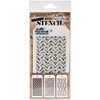 Tim Holtz Mini Layered Stencil Set 3/Pkg-Set #12 - MTS-12 - 653341058119