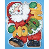 Design Works Plastic Canvas Ornament Kit 4"X3"-Ho Ho Santa (14 Count) DW568