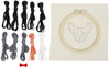 Fabric Editions Needle Creations Needle Punch Kit 6"-Bulldog - NC-PNND6-BULLD
