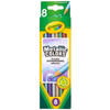 Crayola Metallic Colored Pencils-8/Pkg Long - 68-3708 - 071662337087 Crayola Metallic Colored Pencils-8/Pkg Long - 68-3708 - 071662337087