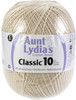Aunt Lydia's Classic Crochet Thread Size 10 Jumbo-Natural 153-226 - 073650902604