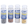 Beadalon Crimp Beads Variety Pack Size 1 600/Pkg-Silver-, Gold-, Copper- & Black-Plated - 305X109