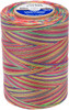 Coats Cotton Machine Quilting Multicolor Thread 1200yd-Over The Rainbow - V35-0813 - 073650831683