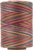 Coats Cotton Machine Quilting Multicolor Thread 1200yd-Over The Rainbow - V35-0813