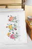 Janlynn Stamped Cross Stitch Pillowcase Pair 20"X30"-Rose Garden - 21-1101