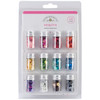 Doodlebug Kraft In Color Assorted Sequins-Rainbow - 12 Colors - DSA4268 - 842715042681