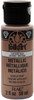 FolkArt Metallic Acrylic Paint 2oz-Rose Gold - SM-6102 - 028995061028