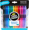 Crayola Take Note! Washable Gel Pens 14/Pkg-Assorted Colors - 58-6414 - 071662264147