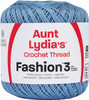 Aunt Lydia's Fashion Crochet Thread Size 3-Warm Blue - 182-175 - 073650792090