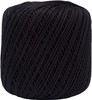 Aunt Lydia's Fashion Crochet Thread Size 3-Black - 182-12