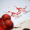 Vervaco Stamped Table Runner Cross Stitch Kit 16"X40"-Christmas Gnomes - V0158304