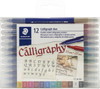 Staedtler Double Ended Calligraphy Markers 12/PkgTB12LU - 40078170428614007817042861
